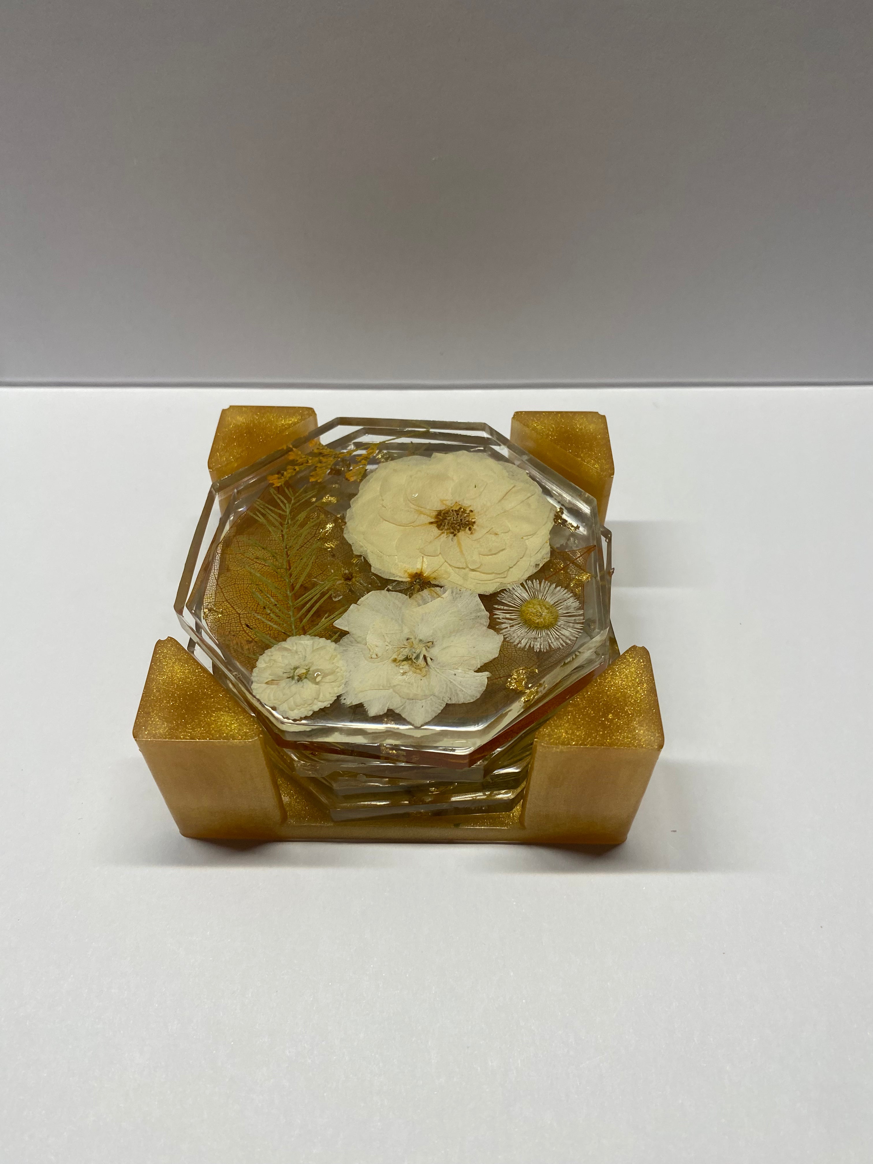 Handmade resin coasters