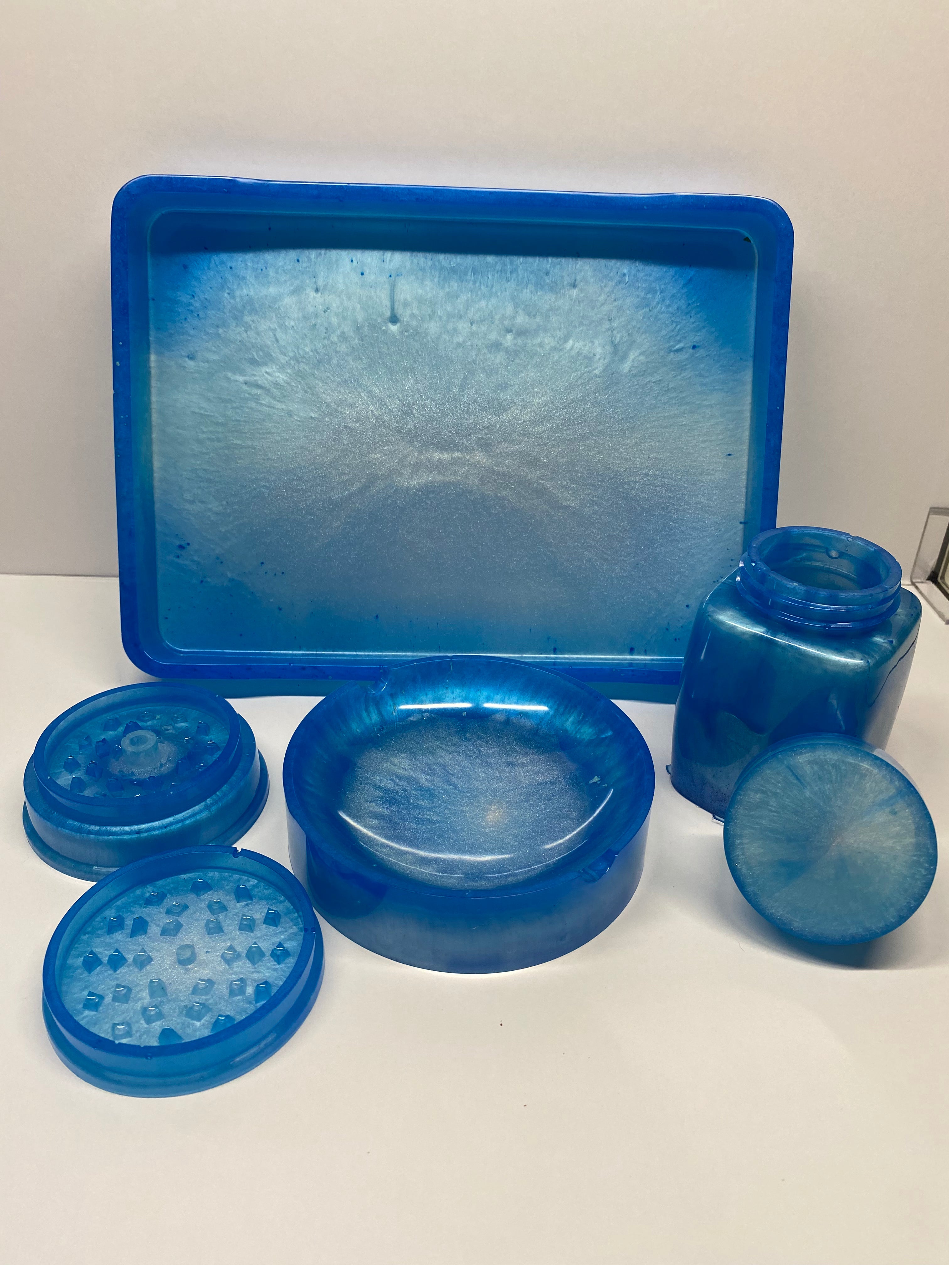 Resin smokers tray kit