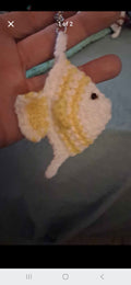 fish keychain